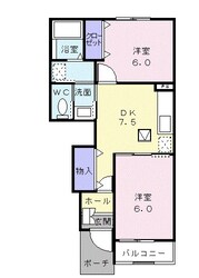 ブライトハウス西村の物件間取画像